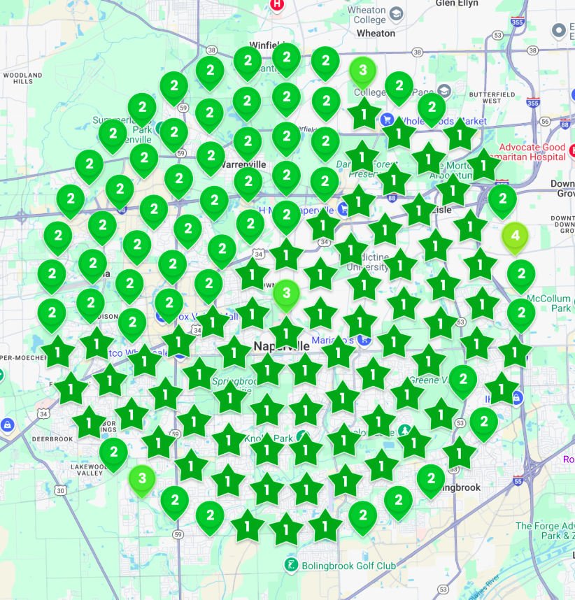 Local Search Map Rankings